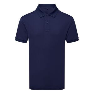 Asquith & Fox Mens Glacier Tech Polo Shirt / Navy